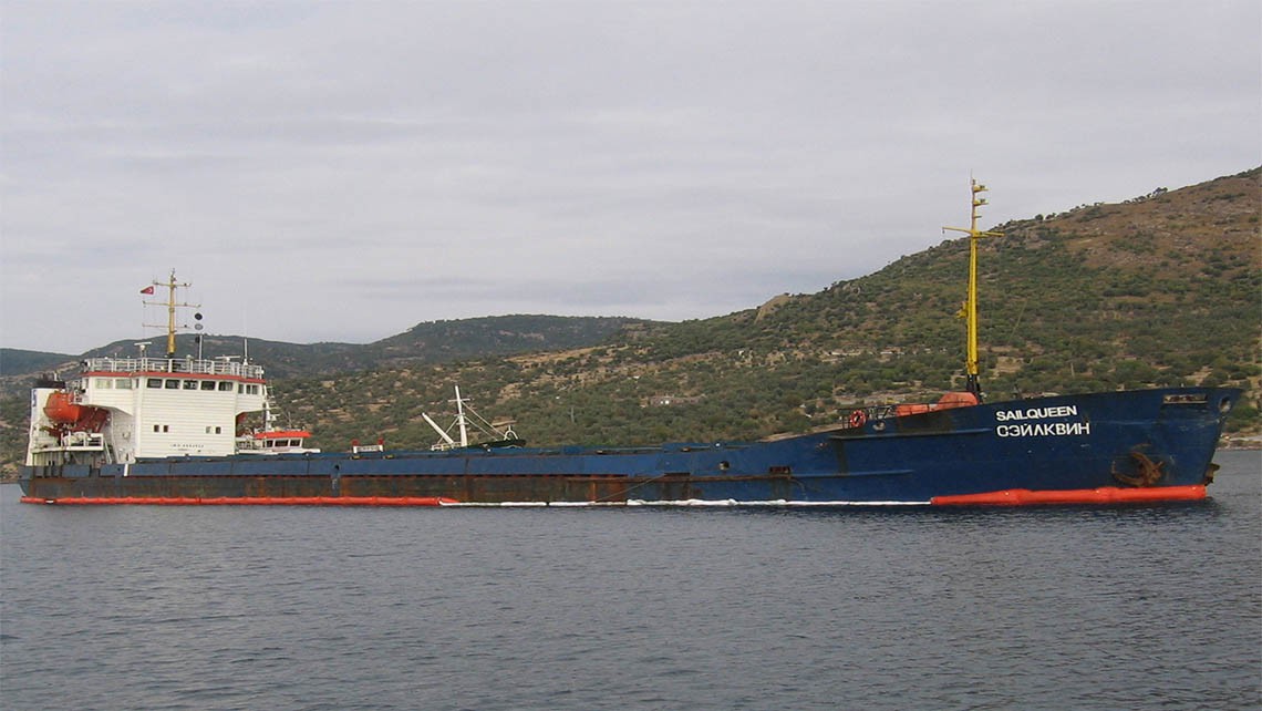 THE RESCUE OF THE M/V SAILQUEEN SHIP